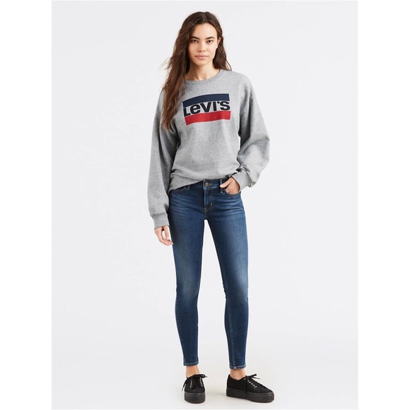 Levi's Denim - Levi’s 710 Dark Wash Denim Super Skinny Jeans